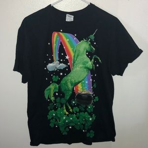 Fruit of the Loom unicorn St. Patricks day